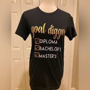 Masters Degree Graduation Short Sleeve T-Shirt - S/M